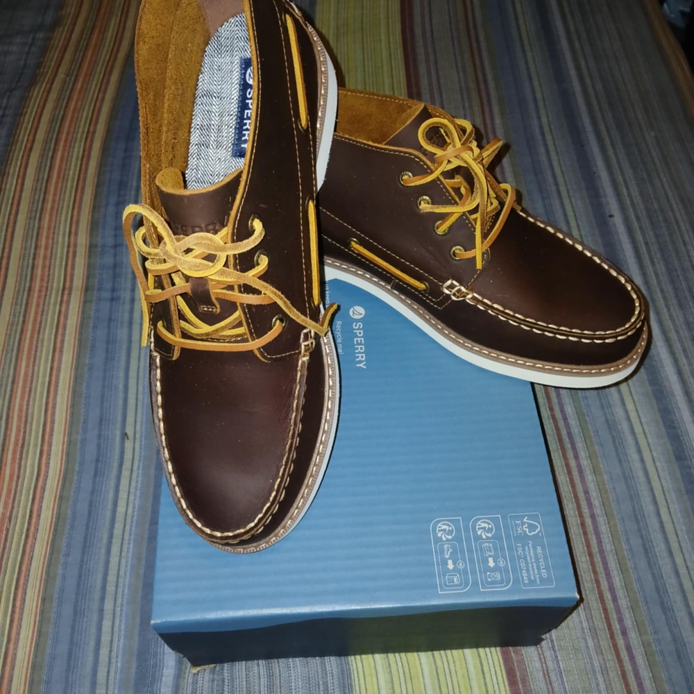 Sperry Men's Brown Boat Shoes